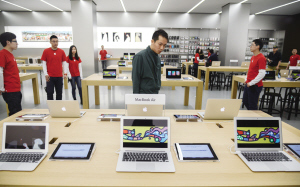 苹果天津直营店开业首推维修当天返还服务，提升电子产品消费体验新标杆